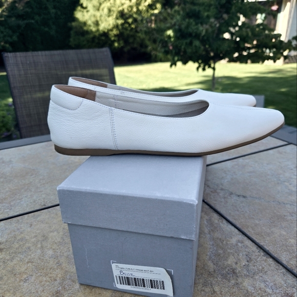 Everlane sz 6.5 Bone Leather Flat - Picture 4 of 4